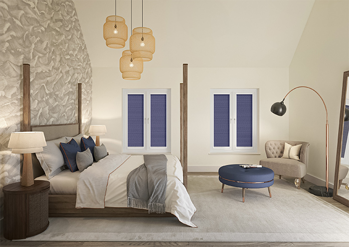Obscura, Dark Navy - Stick Fit Honeycomb Blind - Image 9